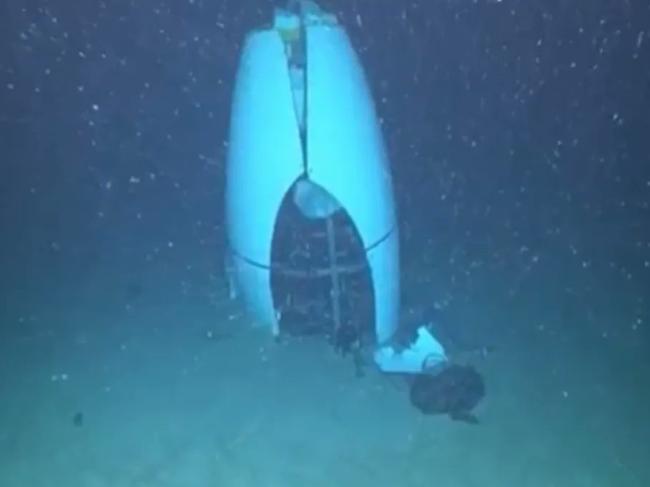 Final photo of the Titan sub that imploded.