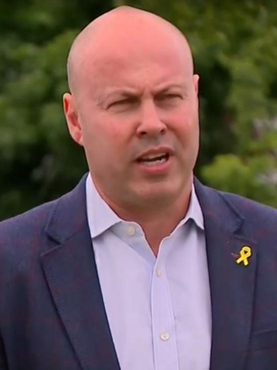 Former treasurer Josh Frydenberg called on Prime Minister Anthony Albanese to “step up” after the firebombing of a synagogue in Melbourne on Friday. Picture: SKY News