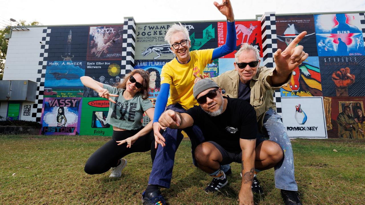 Caiti Baker, Kris Keogh, Kuya James, Colt Holt - dowatfeelsgood at Coconut Grove.