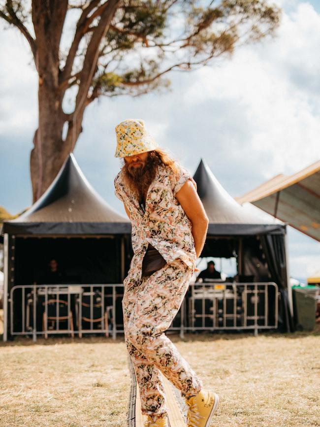 Party in the Paddock, Saturday 11 Feb 2023. Picture Claudia Ciapocha