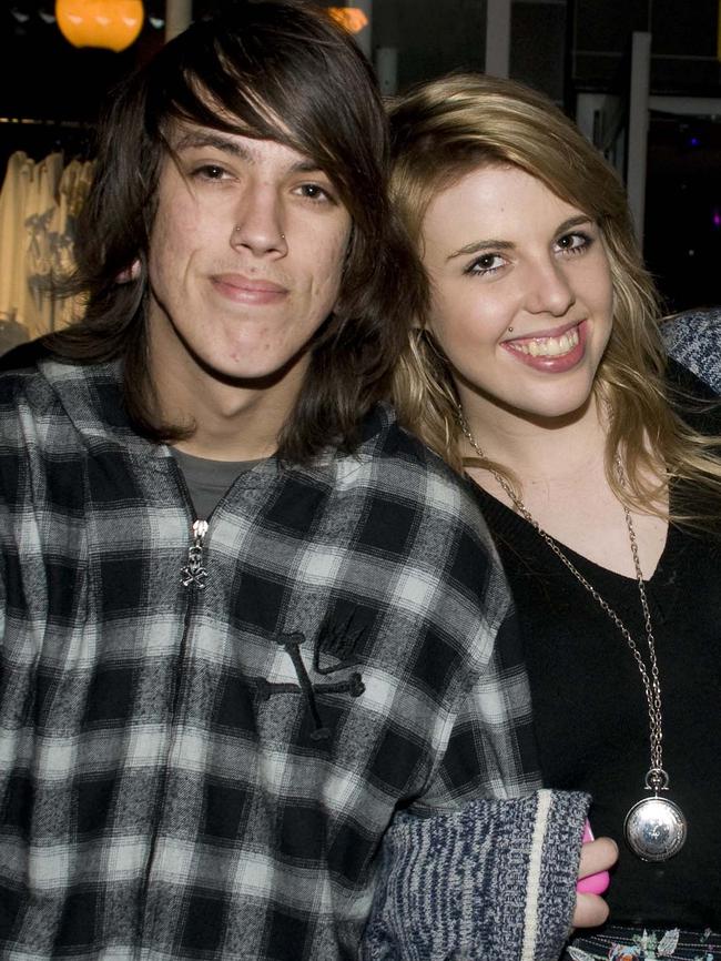 Joel Haldane and Louise Hircoe at Code Nightclub, Mackay.