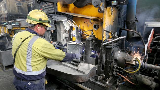 Manufacturing in Australia is set to expand. Picture: Steve Pohlner