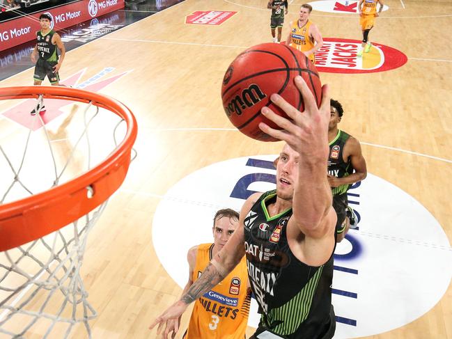 Mitch Creek has bravely defied his dodgy back to play this season. Picture: Martin Keep/Getty Images