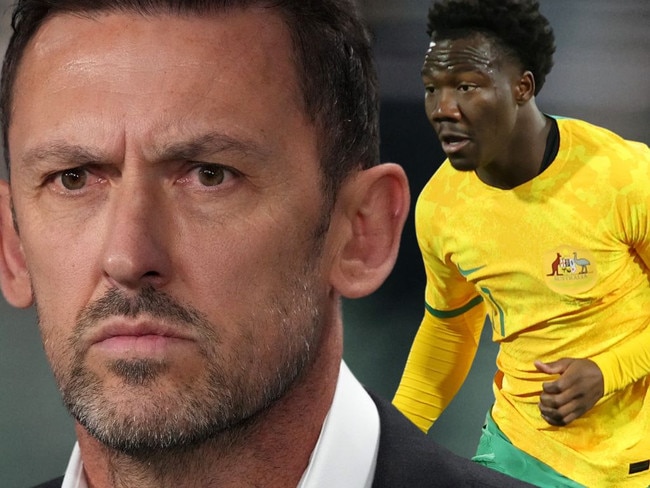 Tony Popovic is taking a risk dropping  Nestory Irankunda says Robbie Slater. Picture: Supplied