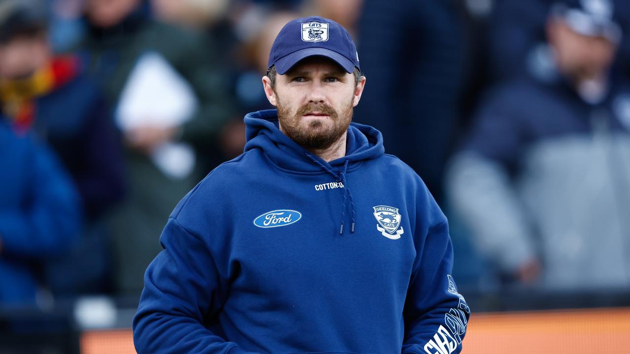 Patrick Dangerfield is set for a sting on the sidelines. Picture: Dylan Burns/AFL Photos via Getty Images