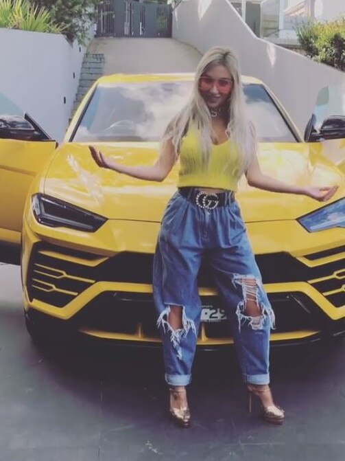 Nissy Nassif was gifted a yellow Lamborghini by the developer.