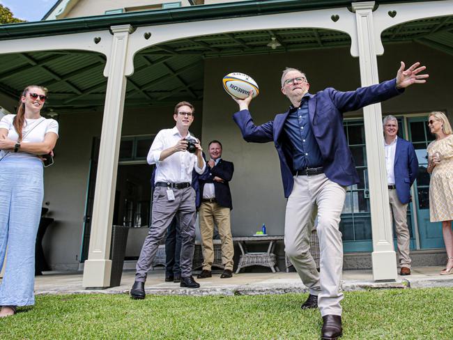 Prime Minister Anthony Albanese at Kirribilli House. Picture: Roni Bintang/Getty Images