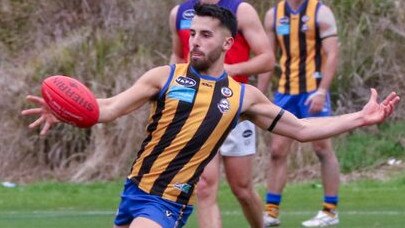 Joe Agresta in action for St Bernard's. Picture: Aaron Cook