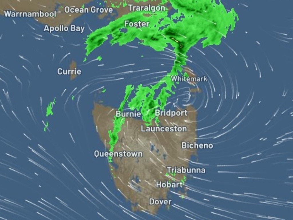 Tasmania weather BOM radar offline but Weatherzone, reliable