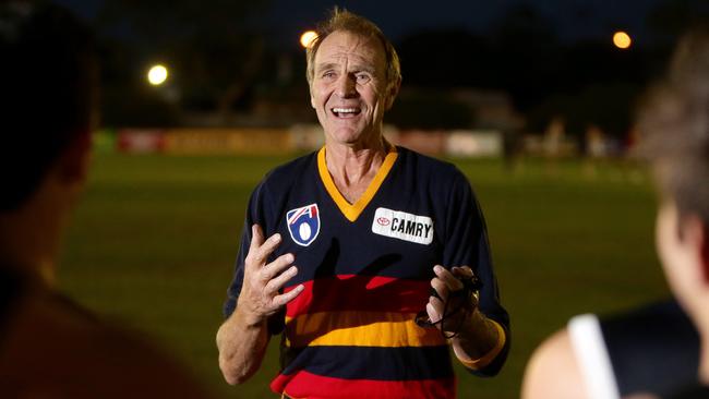 Former coach Graham Cornes says he still feels welcome at Adelaide, even after the club sacked him many years ago. Picture: Calum Robertson