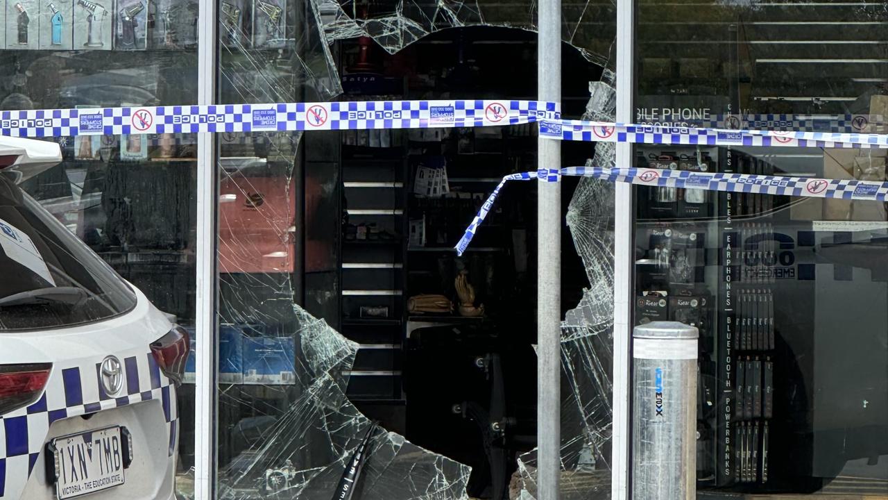 Detectives from the Lunar Taskforce are investigating a suspicious fire at a Belmont tobacco shop.