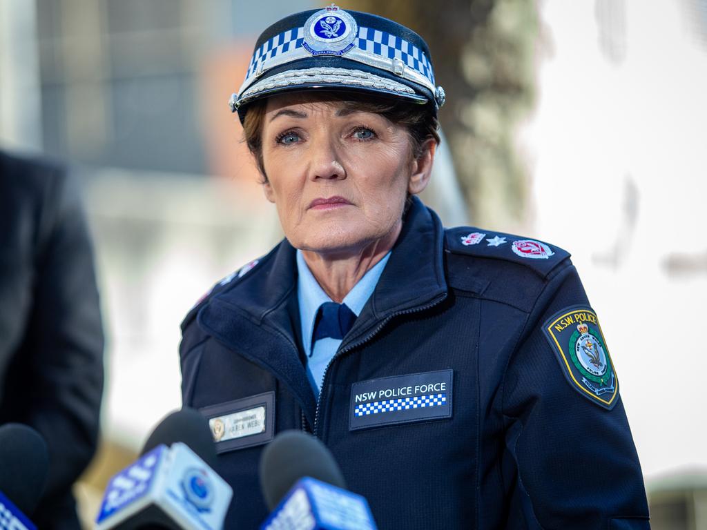 NSW Police Commissioner Karen Webb defends leadership over double ...