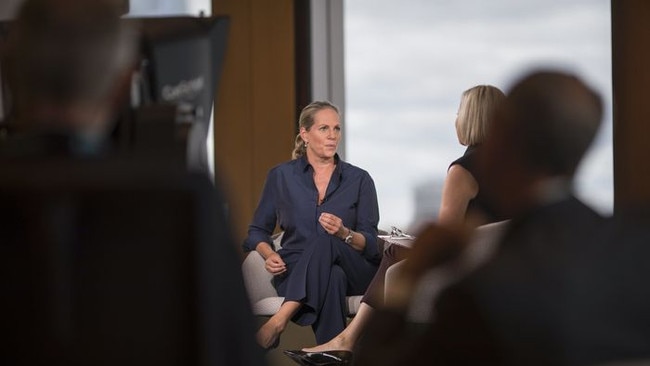 Ariane de Rothschild, the head of a Swiss private bank, negotiated a $25 million contract with Epstein in 2015, the documents show. Picture: Bloomberg News