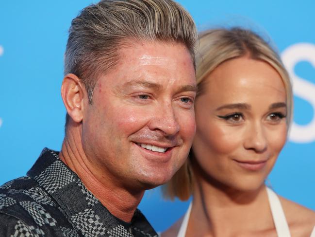 SYDNEY, AUSTRALIA - NOVEMBER 03: Michael Clarke and Jade Yarbrough attends the Louis Vuitton SEE LV exhibition opening on November 03, 2022 in Sydney, Australia. (Photo by Lisa Maree Williams/Getty Images)