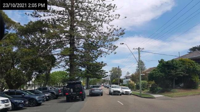 Another motorist said he was stung twice within minutes after his car was followed by a parking ranger. Picture: Facebook