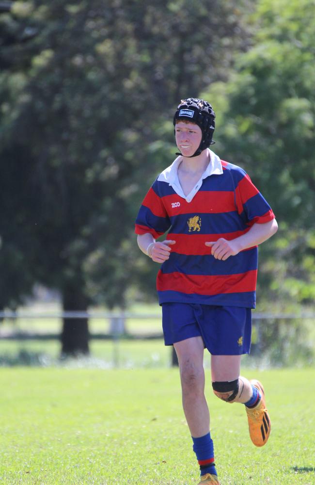 Ballymore Cup rugby action at the Albany Creek Brumbies Junior Rugby Union Club on Friday, April 12, 2024.