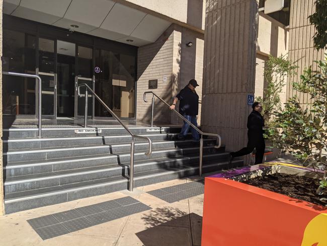 NT police officer Nitin Verma (right) faces Alice Springs Court.