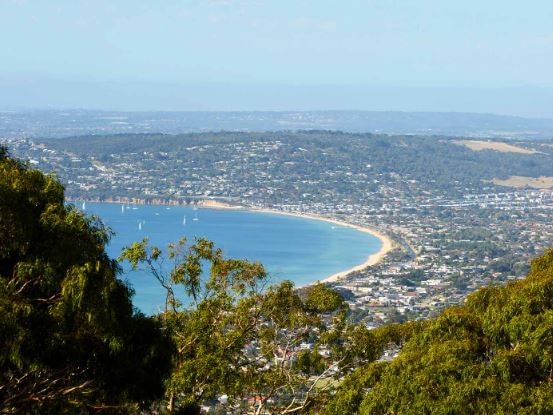 Arthurs Seat from above. Picture: Parks Victoria