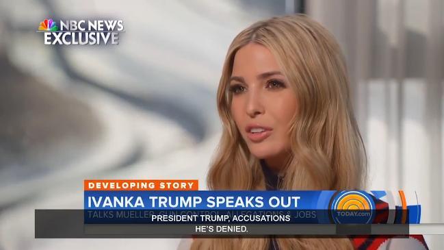 Ivanka Trump scolds reporter for question about father’s alleged sexual misconduct