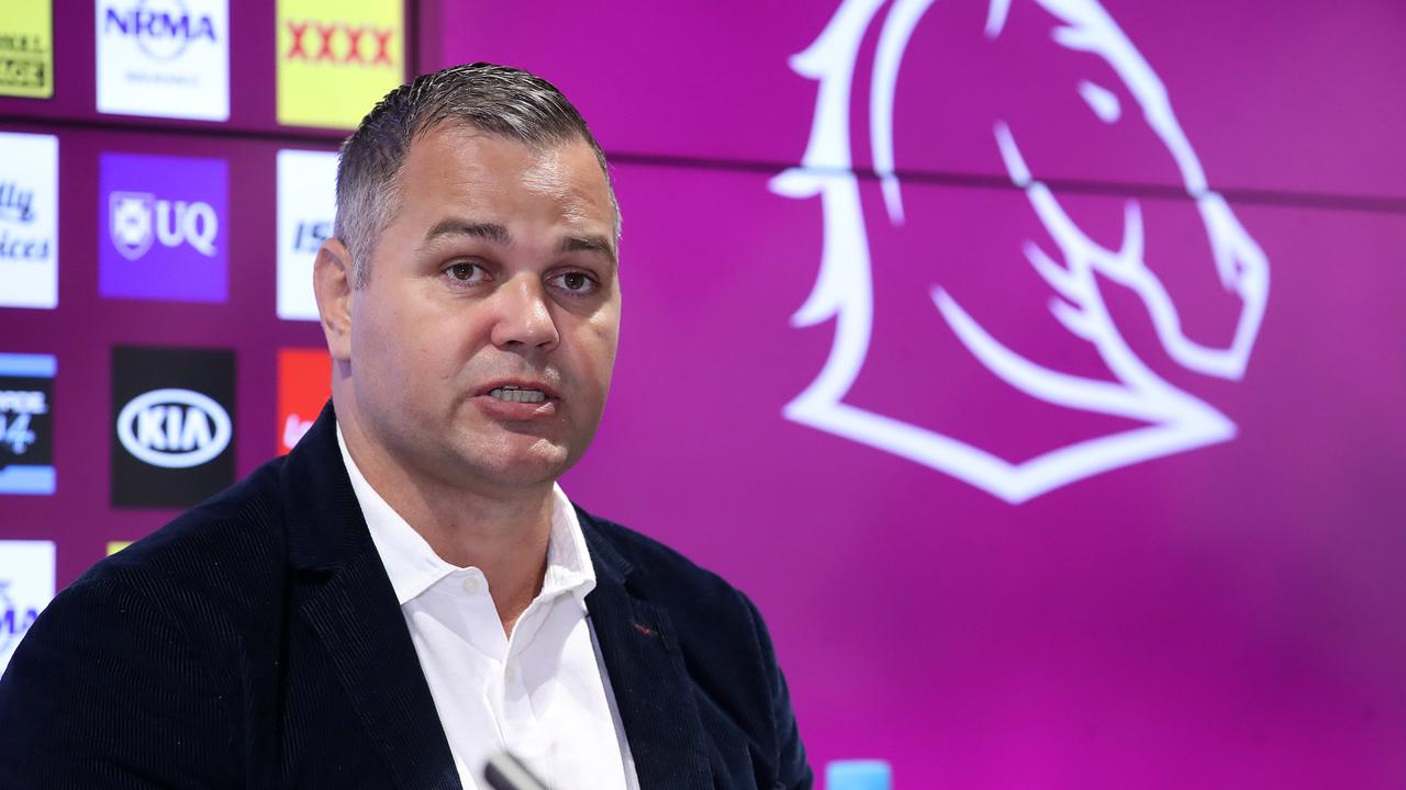 Anthony Seibold has taken the aim at the agendas at the Broncos.