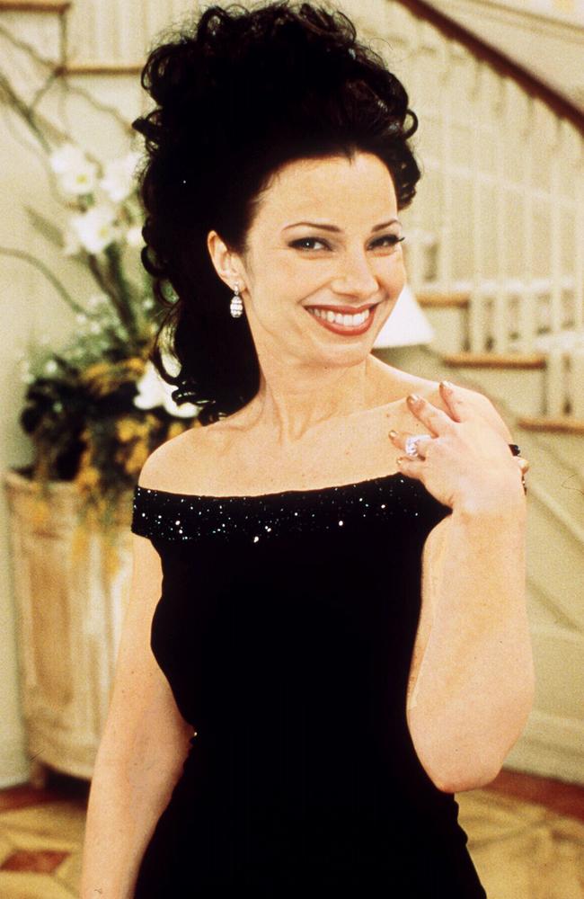 Iconic … Fran Drescher as The Nanny.