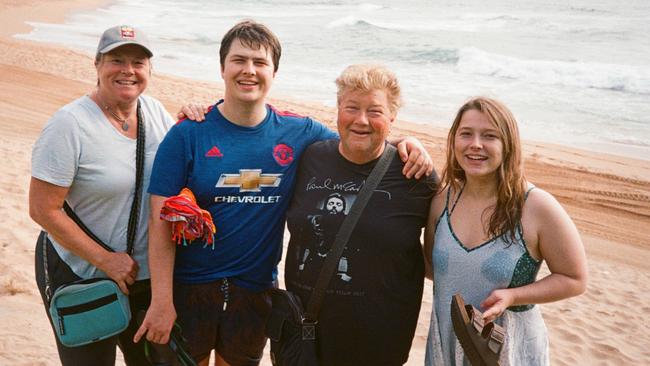 Jonathan with his wife Margot, son Oscar and daughter Emily.