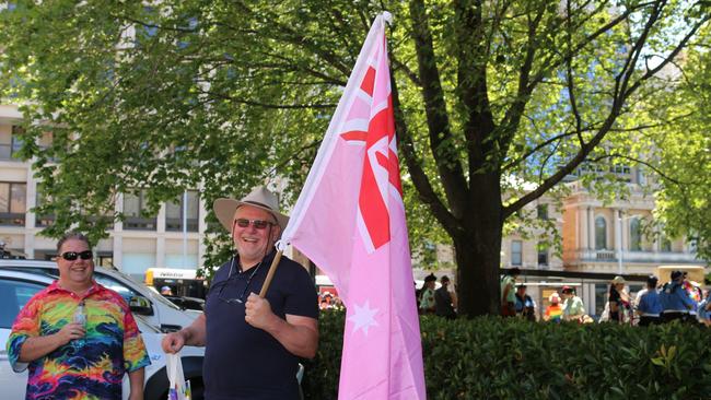 TasPride pride march Hobart 2025. Picture: Elise Kaine