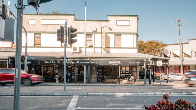 The Stones Corner streetscape as it is today.