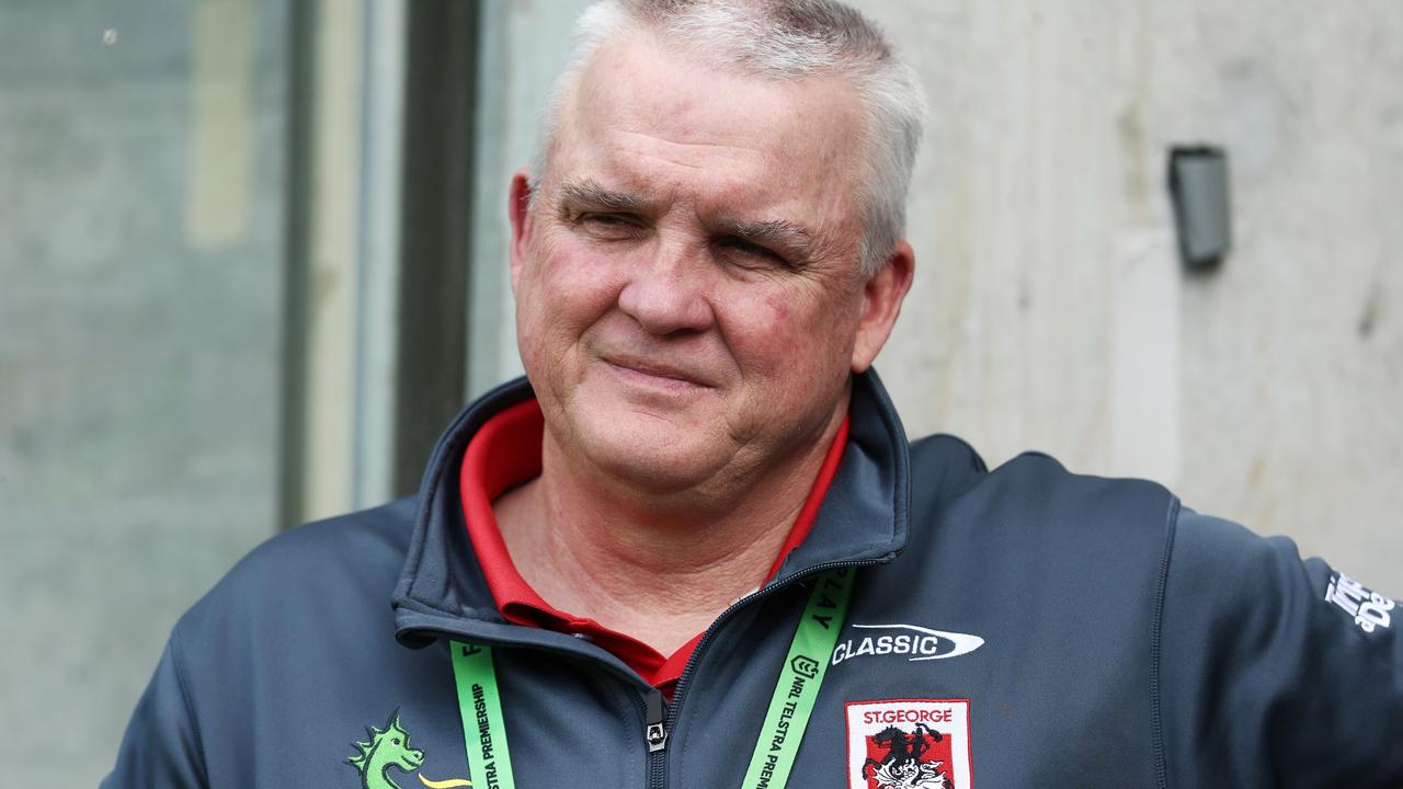 Dragons coach Anthony Griffin has been in close contact with Ramsey and his family. Picture: Matt King/Getty