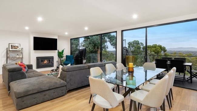 A light-filled living area.