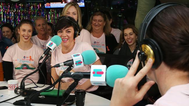 2DayFM radio co-host Em Rusciano at the Southern Cross Austereo offices in Sydney. Picture: Toby Zerna