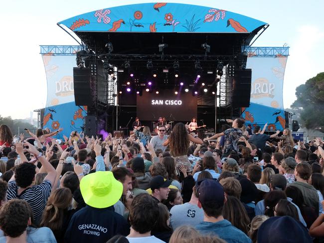 he Drop Music Festival in TorquayCan Cisco in actionPicture: Mark Wilson