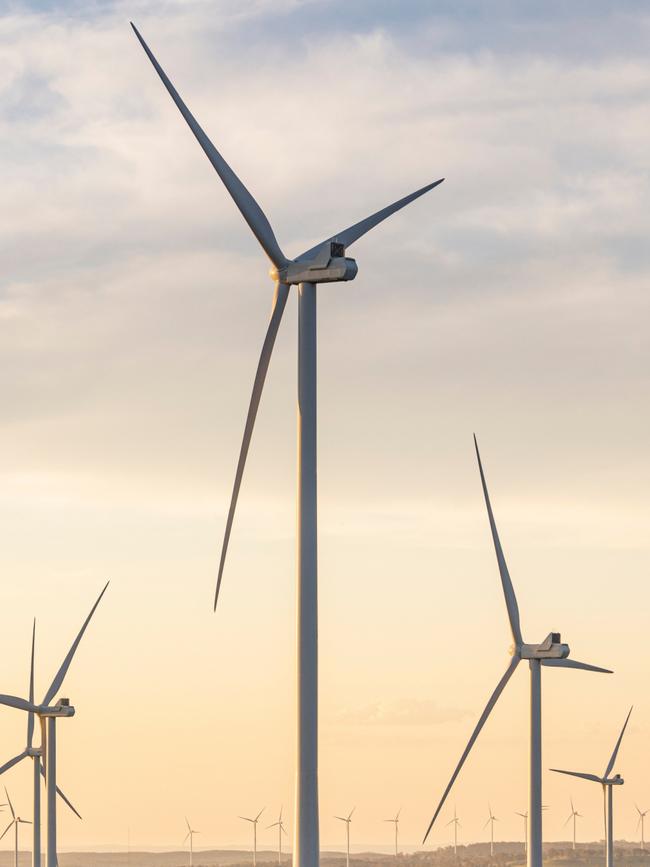 Squadron Energy has invested in a giant wind factory. Picture: Supplied