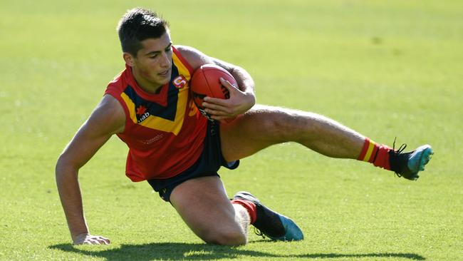 Corey Durdin in action against Vic Metro in 2019. Picture: AAP Image/ Morgan Sette