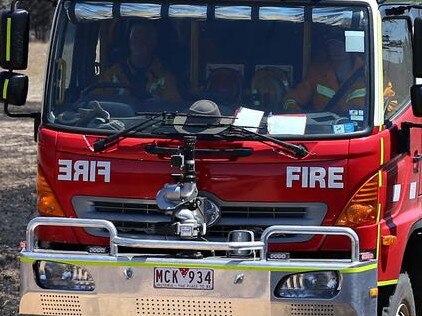 Firies have been called two separate vehicle fires involving a truck and a car engulfed in flames in Victoriaâs north in less than 24 hours.Â Picture: Supplied