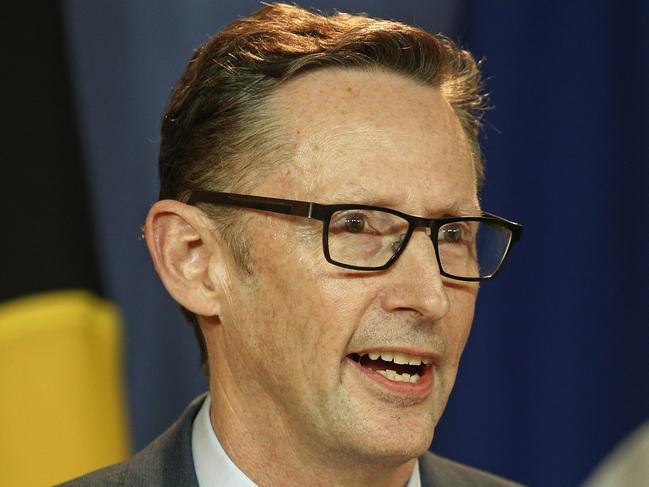 SYDNEY, AUSTRALIA - NewsWire Photos December 12, 2024: Assistant Treasurer Stephen Jones.  The new News Media Bargaining Code is   announced in Sydney by Assistant Treasurer Stephen Jones and Communications Minister Michelle Rowland. Picture: NewsWire / John Appleyard