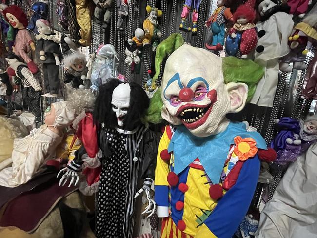 Dolls at Maryborough's Haunted Doll Museum.