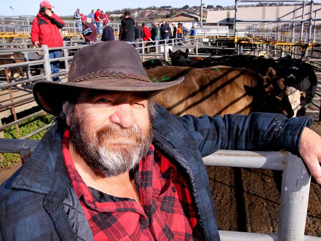 Record cattle sales are being reached at Tasmanian saleyards. Peter Woodland has been coming to the Killafaddy sales for more than 50 years and says he has never seen prices so strong.