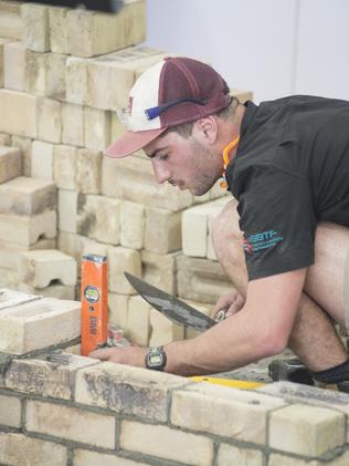 Trystan Sammut in action. Picture: WorldSkills International