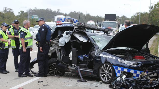 The situation is so bad the RACQ will not allow its breakdown mechanics to fix cars on the shoulder of the highway. Picture Glenn Hampson