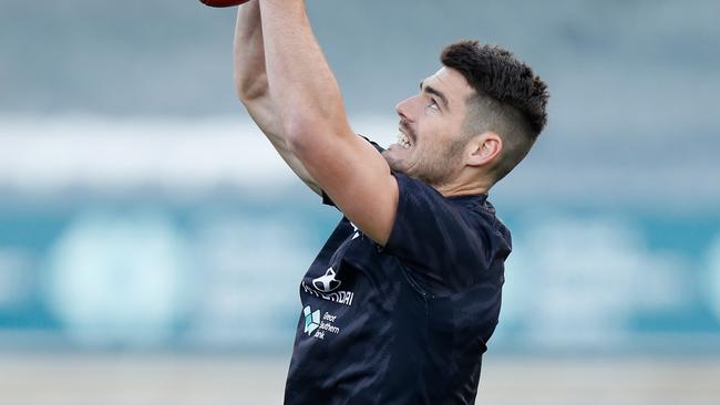 All eyes will be on George Hewett at Carlton this week. Picture: Michael Willson/AFL Photos