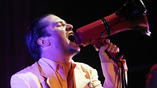 Mike Patton from Faith No More at Soundwave Adelaide 2009. Pic: Simon Cross