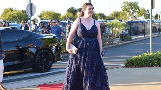 Zoe Ellett at the Mackay Northern Beaches State High School formal, on Saturday October 17. Picture: Zizi Averill