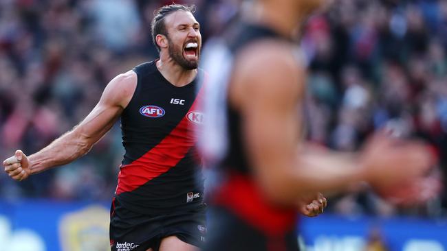 Cale Hooker finished with 2.5 against Carlton. Picture: Michael Klein