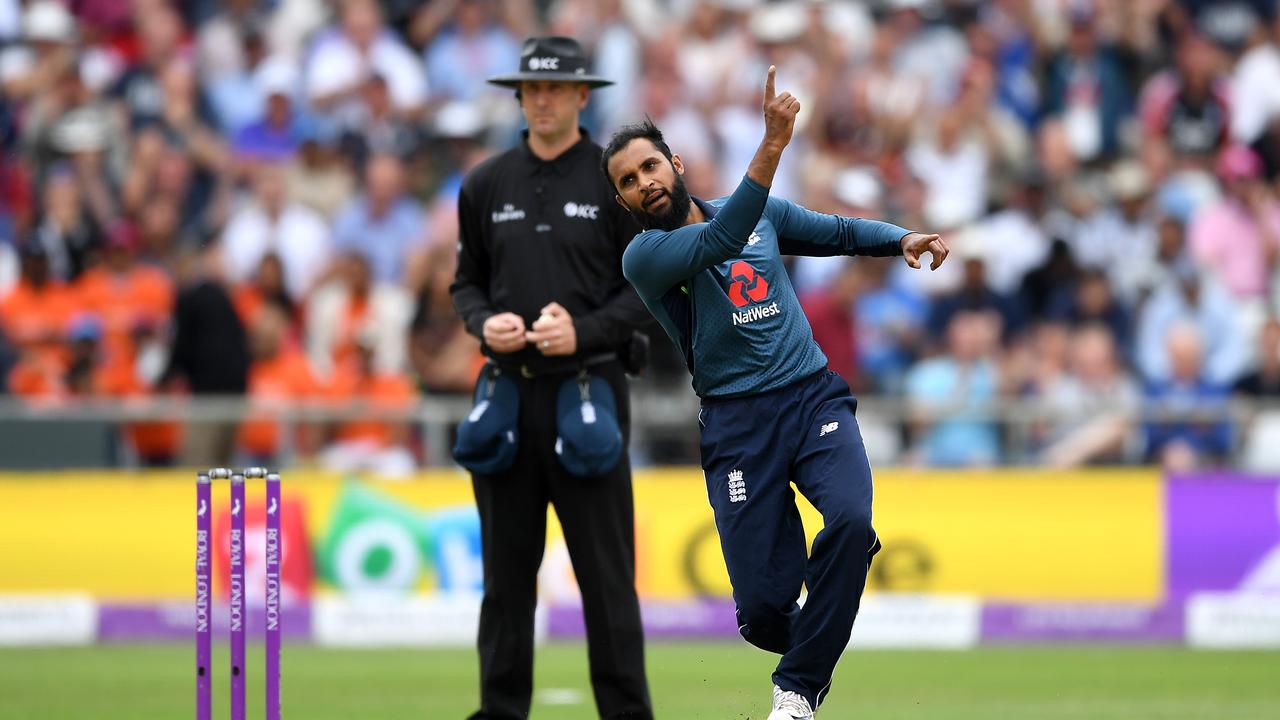 English leg-spinner Adil Rashid has been in strong form in the one-day series against India.