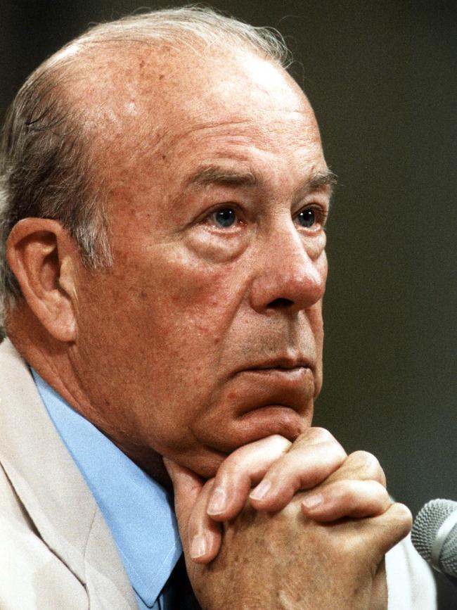 George Shultz. Picture: AFP