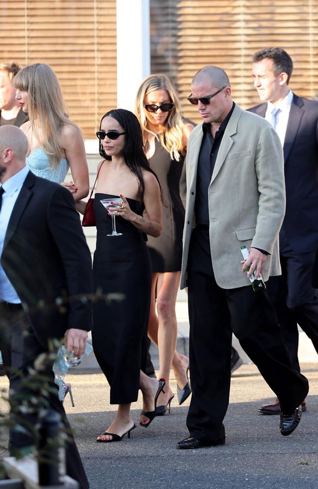 Channing Tatum and girlfriend Zoe Kravitz were also in attendance. Picture: T.Jackson/Backgrid