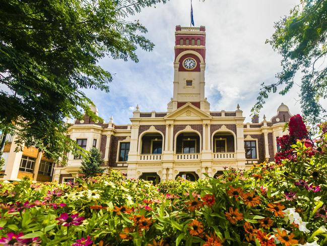 The Town Hall in Toowoomba. Toowoomba feature: journalist, Jessica Grewal.