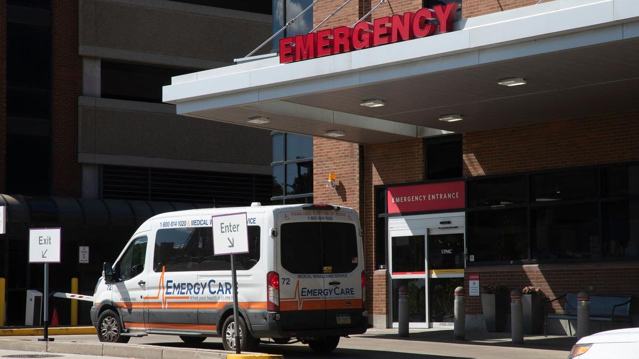 UPMC Hamot Surgery Center in Erie, Pennsylvania. Picture: Jorge Uzon/AFP