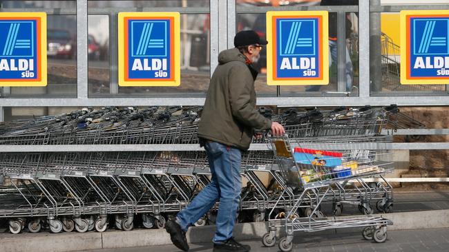 An Aldi Sud store in Germany. Aldi Sud owns Aldi Australia. Picture: Getty Images